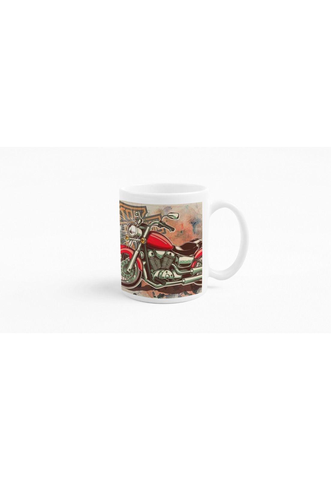 Tazones tazas blancas Harley Davidson Vintage-2