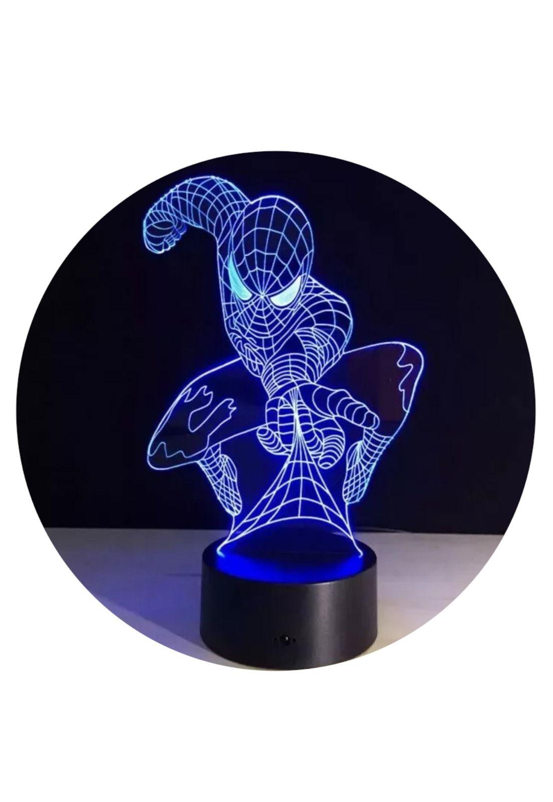 Lampara 3D Spiderman Avengers-0