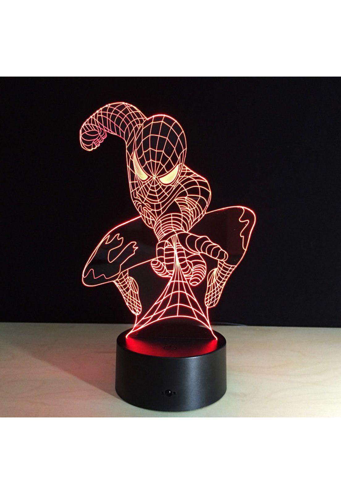 Lampara 3D Spiderman Avengers-2