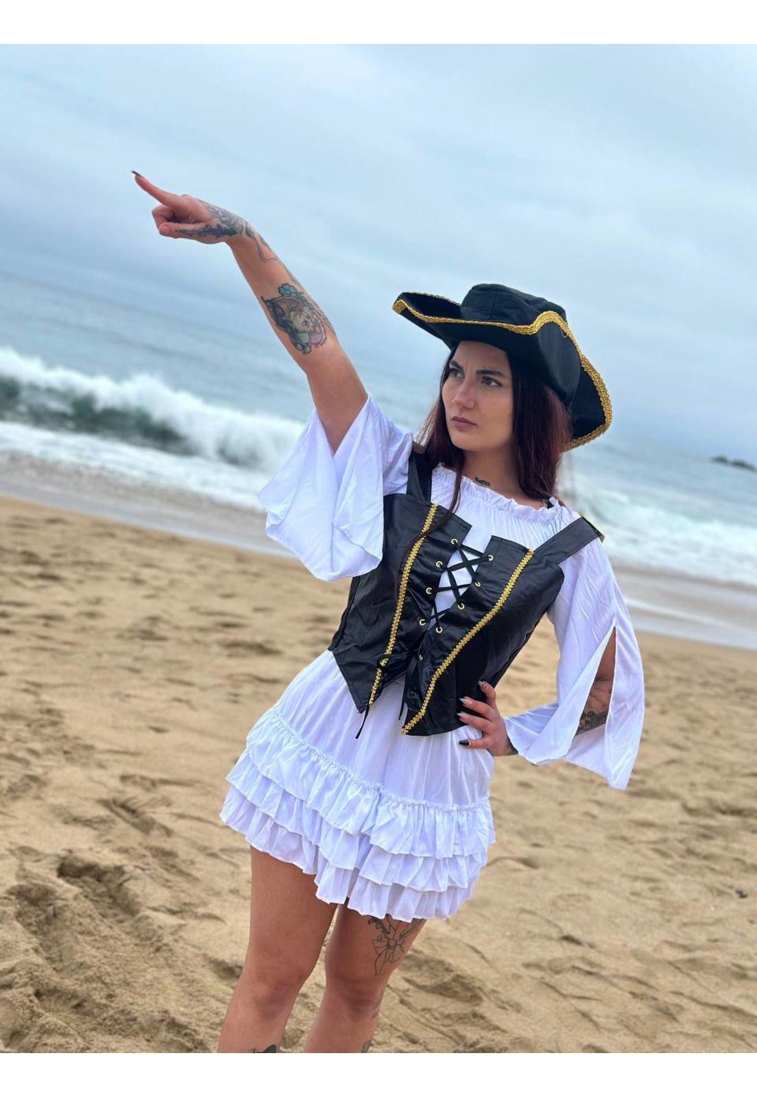 Disfraz Cosplay Elizabeth Swann Piratas del Caribe-4