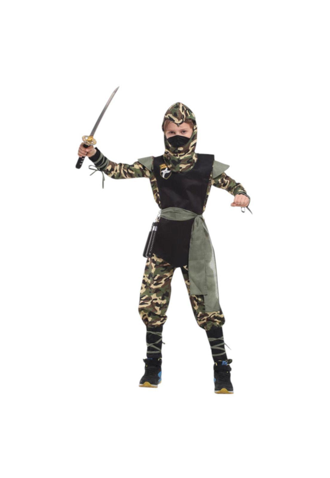 Disfraz Infantil Ninja Camuflaje-0