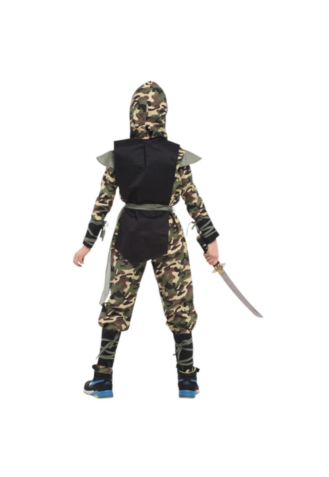 Disfraz Infantil Ninja Camuflaje-2