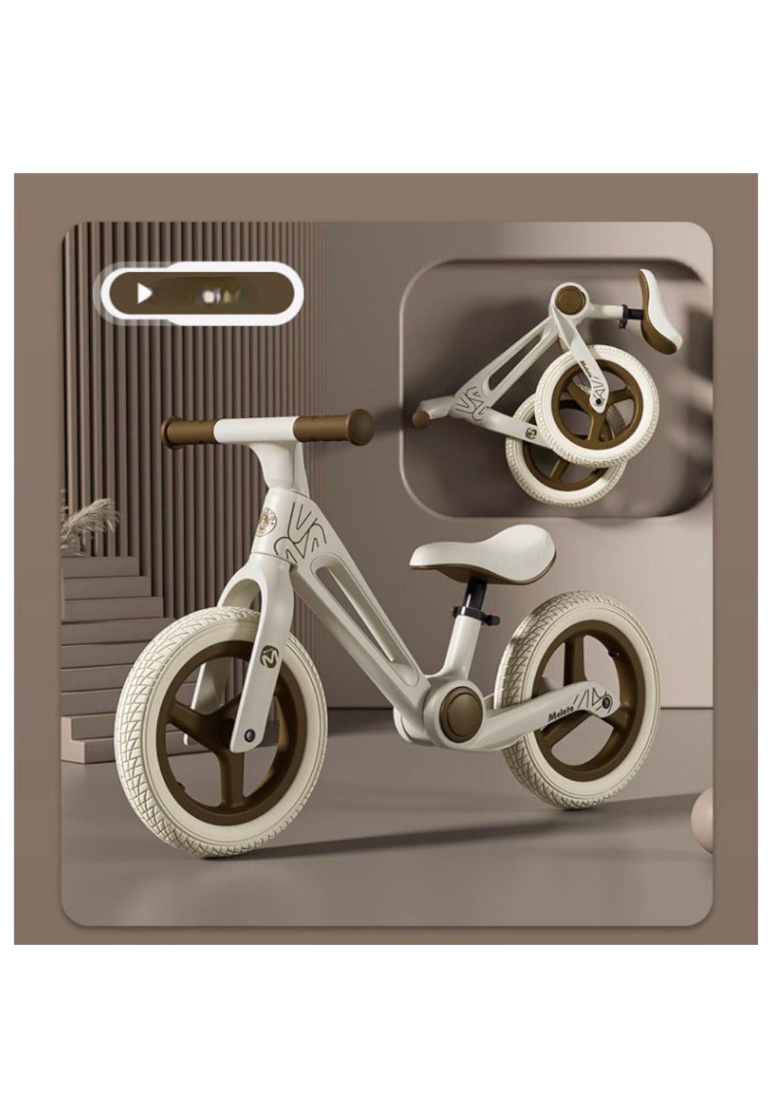 Bicicleta de Equilibrio sin Pedales Niños Altura Regulable-4