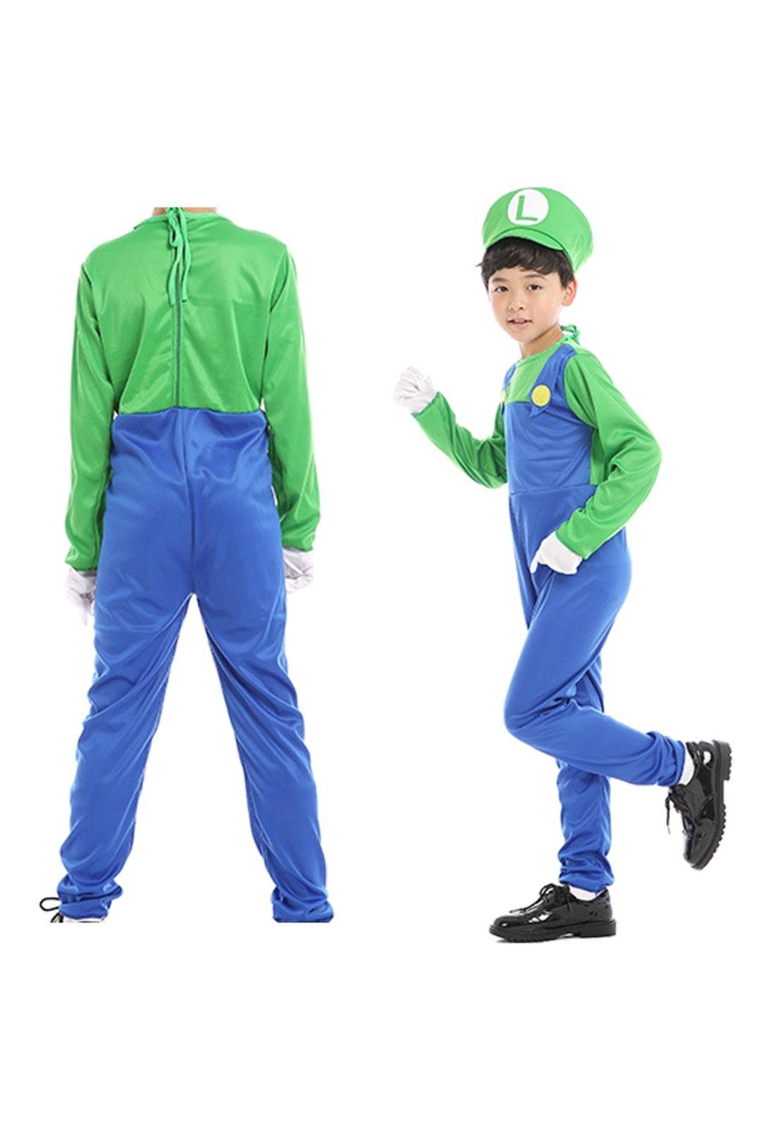 Disfraz de Luigi Para Niños - Mario Bros-4