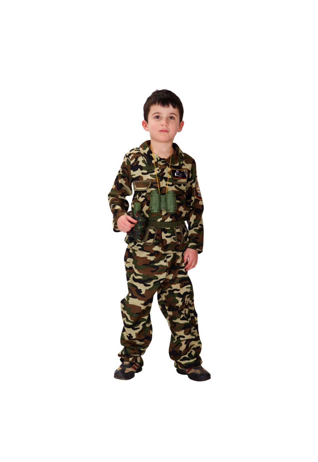 Disfraz Soldado Militar Fuerzas Especiales Infantil-0