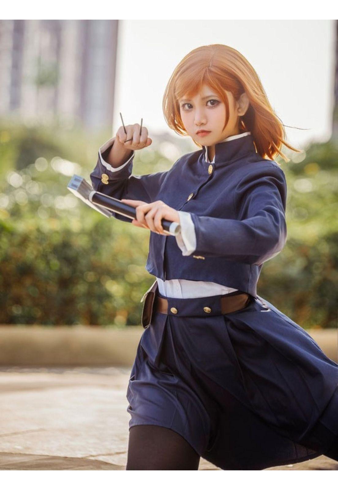 Disfraz Cosplay Nobara Kugisaki Jujutsu Kaisen-6