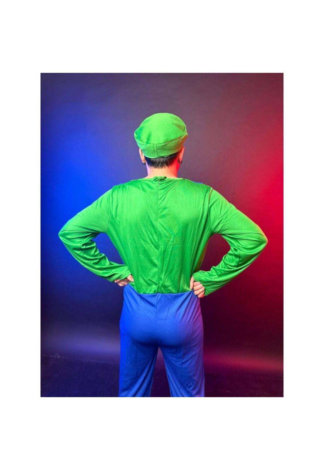 Disfraz de Luigi para hombres-4