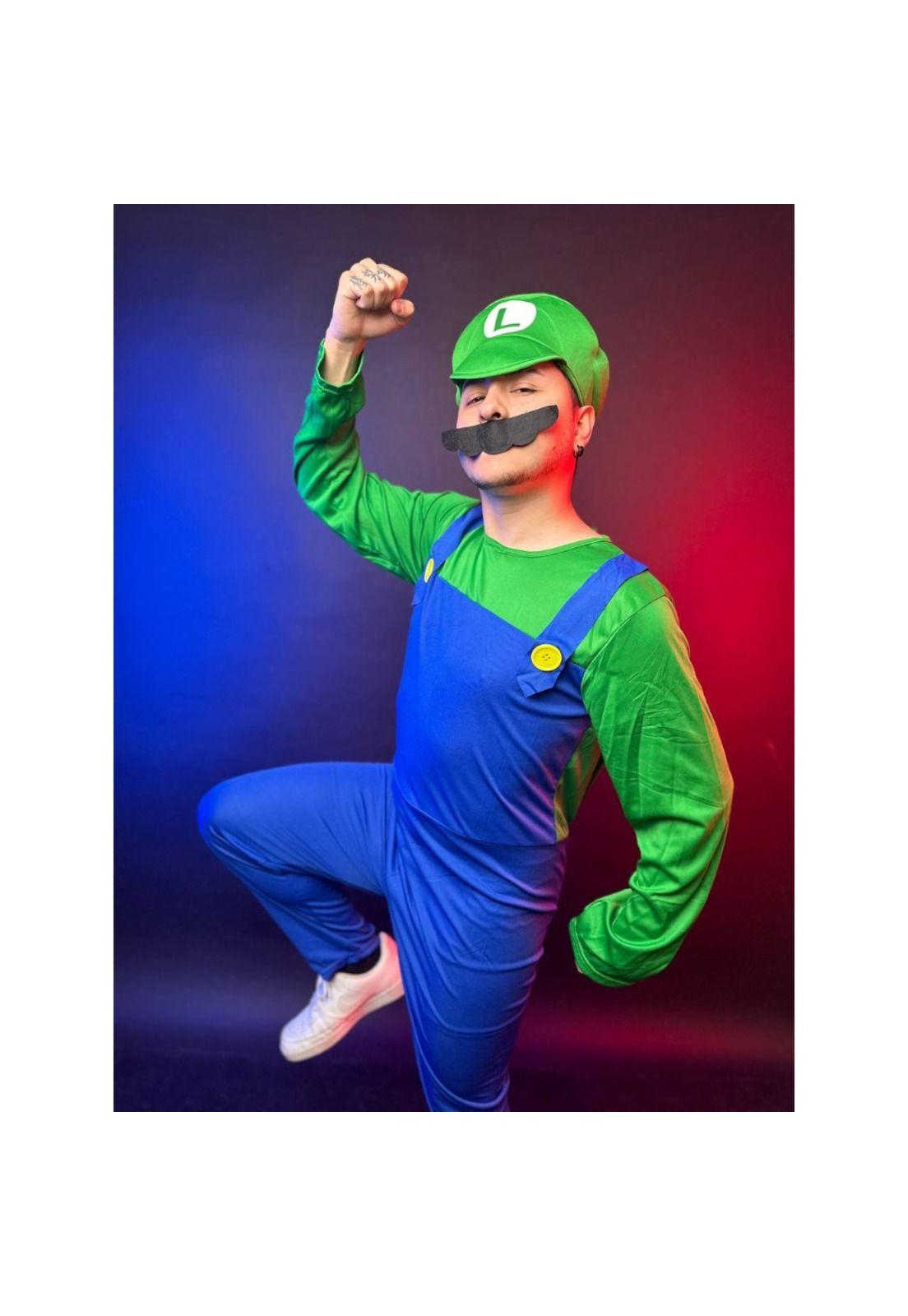 Disfraz de Luigi para hombres-5