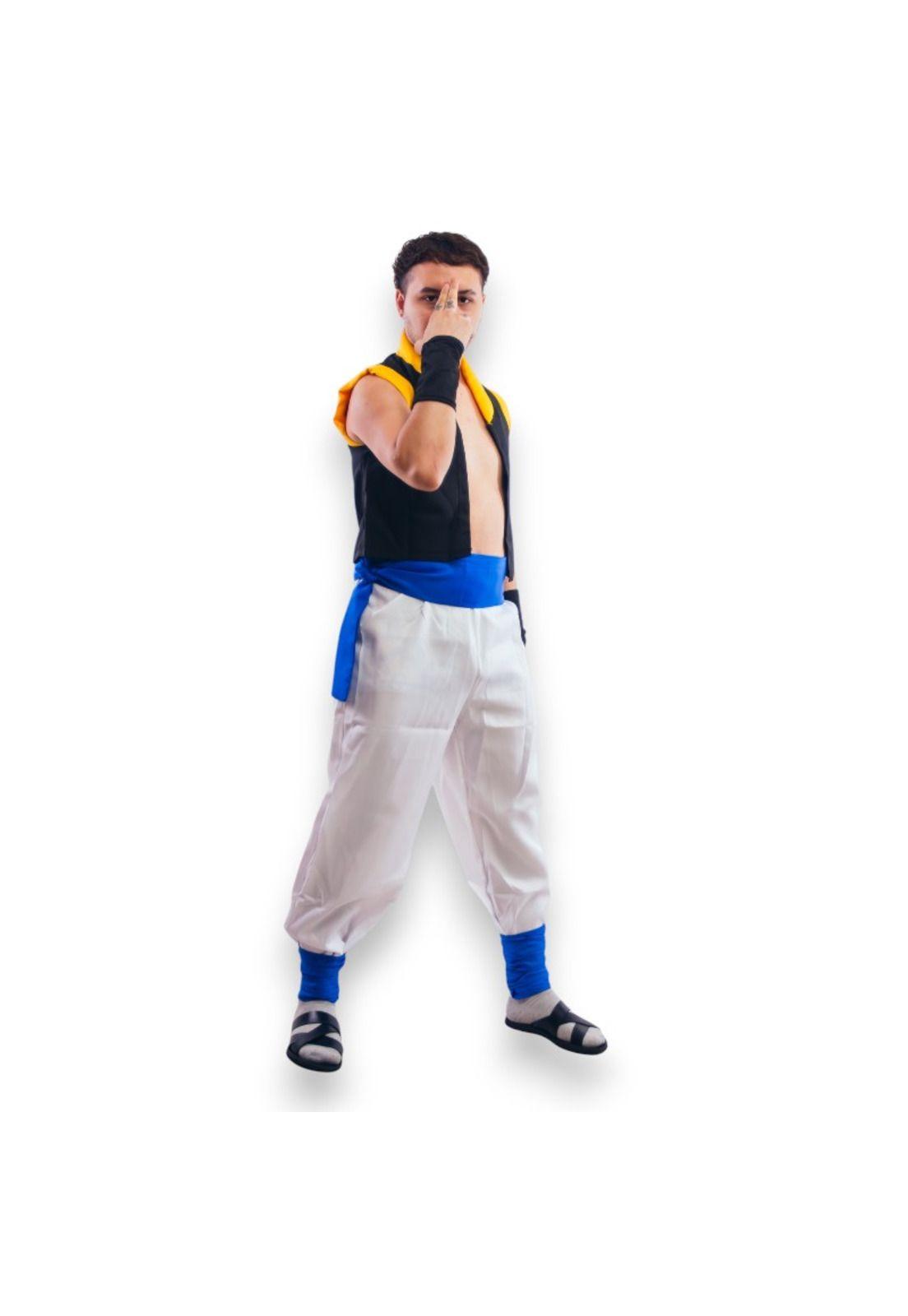 Disfraz Cosplay Gogeta Dragon Ball Broly Goku y Vegeta-0