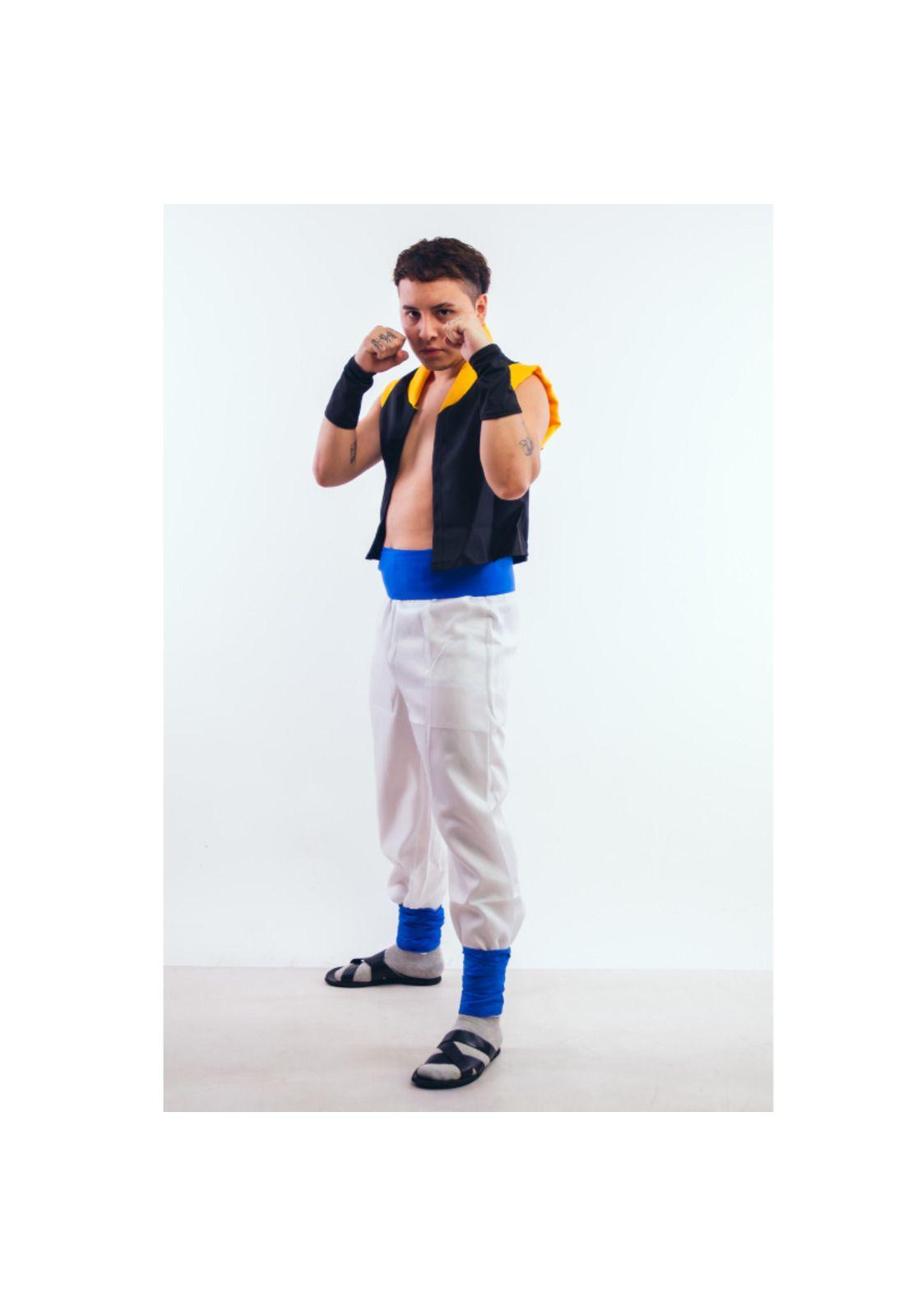 Disfraz Cosplay Gogeta Dragon Ball Broly Goku y Vegeta-1