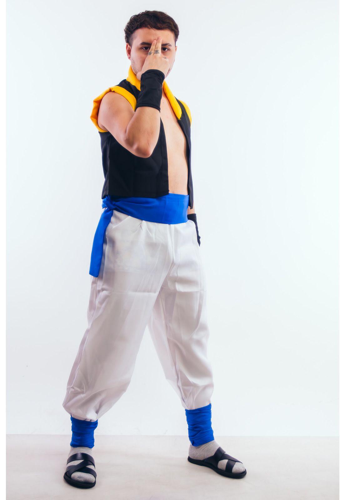 Disfraz Cosplay Gogeta Dragon Ball Broly Goku y Vegeta-2