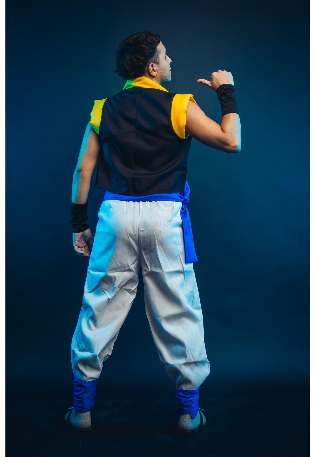 Disfraz Cosplay Gogeta Dragon Ball Broly Goku y Vegeta-4