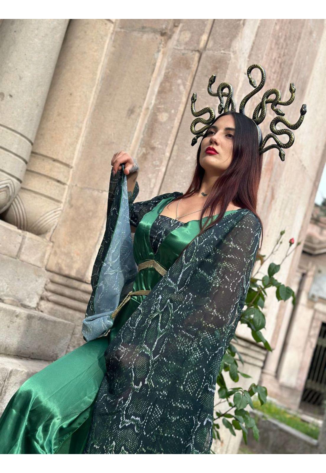 Disfraz Cosplay Medusa  Mitologia Griega Gorgona-2