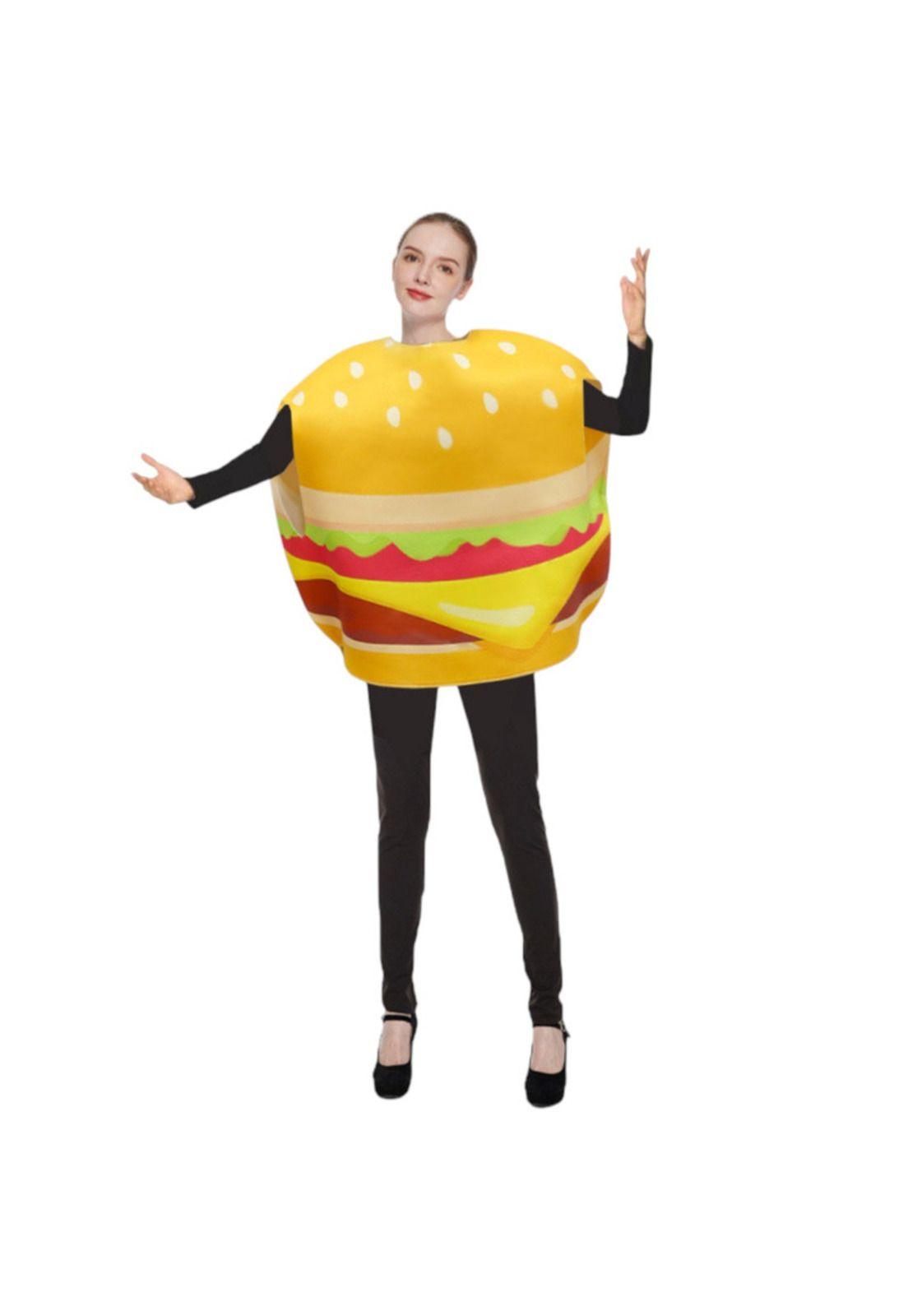 Disfraz Cosplay Hamburgesa Adulto-0