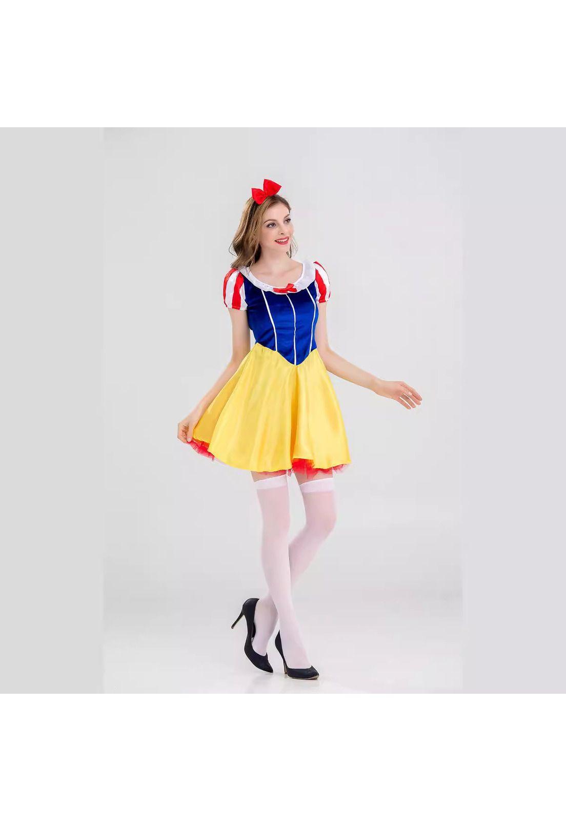 Disfraz de Mujer Princesa Blanca nieves Disney-6
