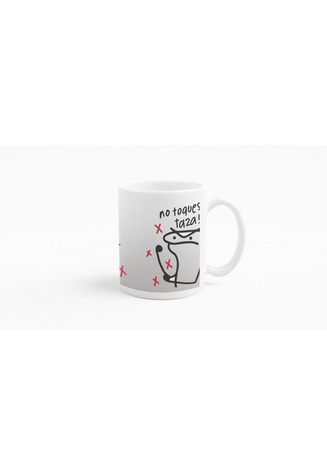 Tazones tazas blancas ¡No Toques Mi Taza! Regalo-2