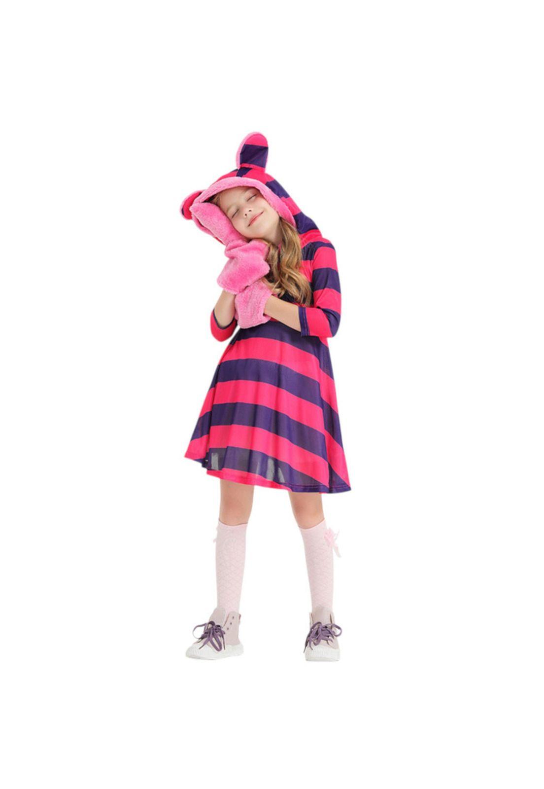 Disfraz Infantil Gato Cheschire Alicia Maravilla-3