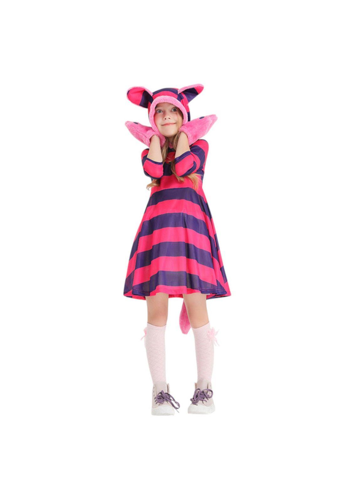 Disfraz Infantil Gato Cheschire Alicia Maravilla-4
