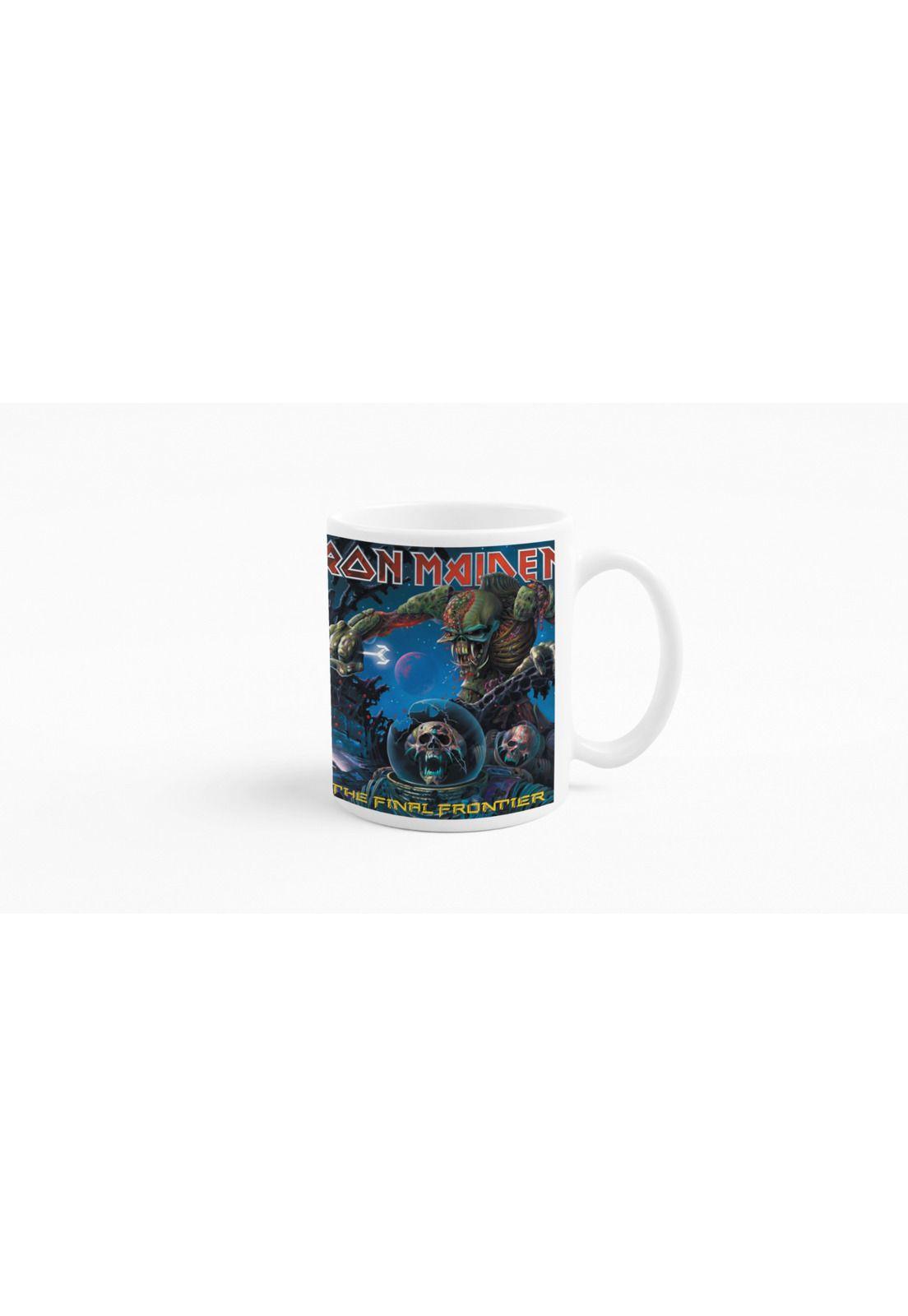 tazones tazas blancas Iron Maiden The Final Frontier Rock-2