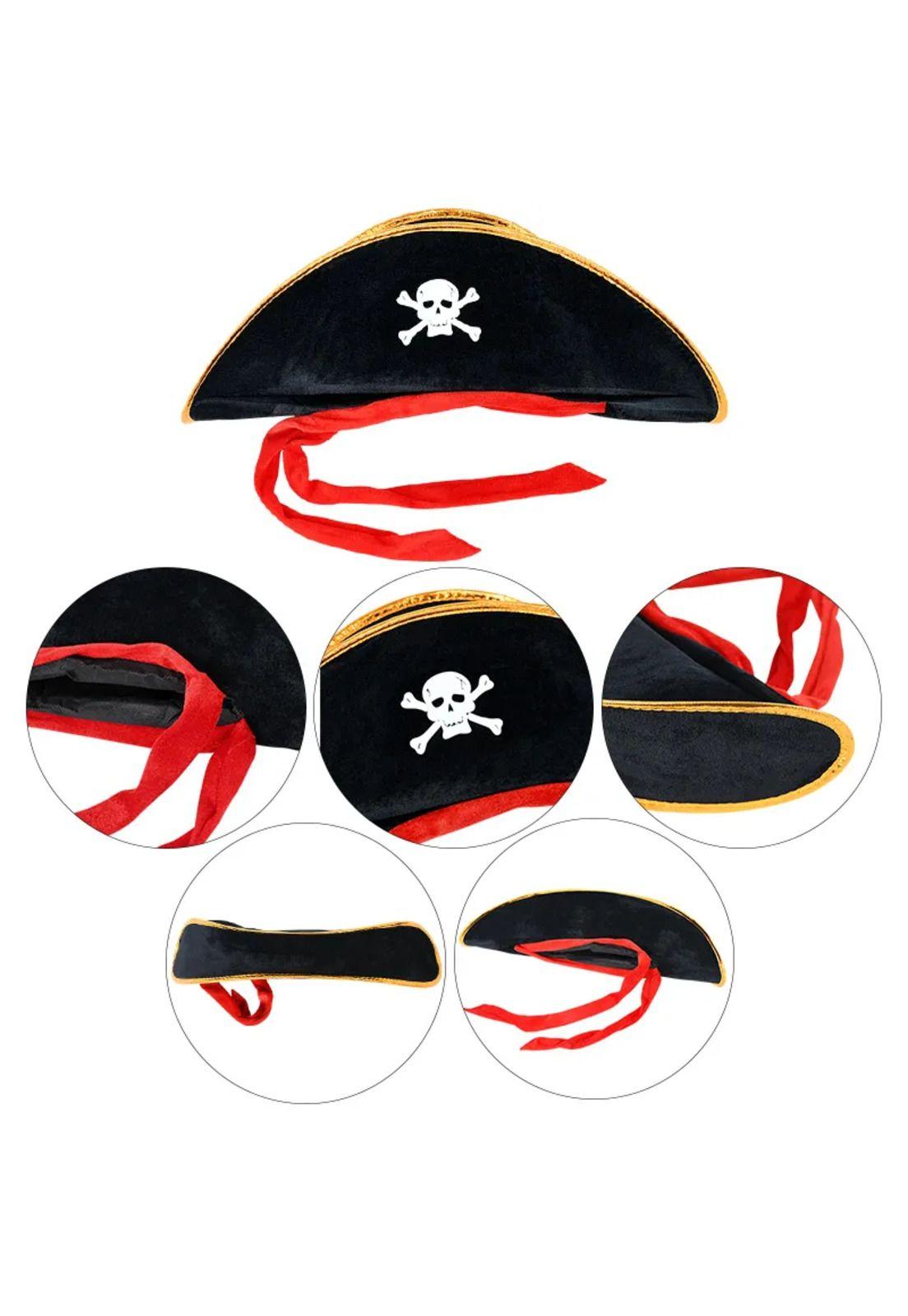 Sombrero De Pirata Boina Gorro Cotillón-8