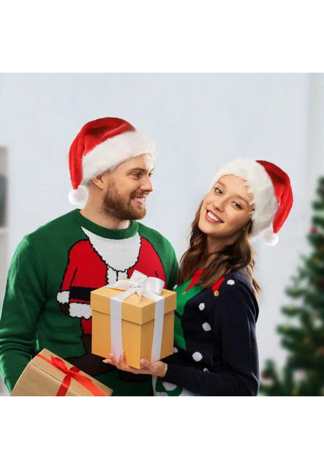 Pack de 6 Gorro Viejo Pascuero Premium Navidad-4