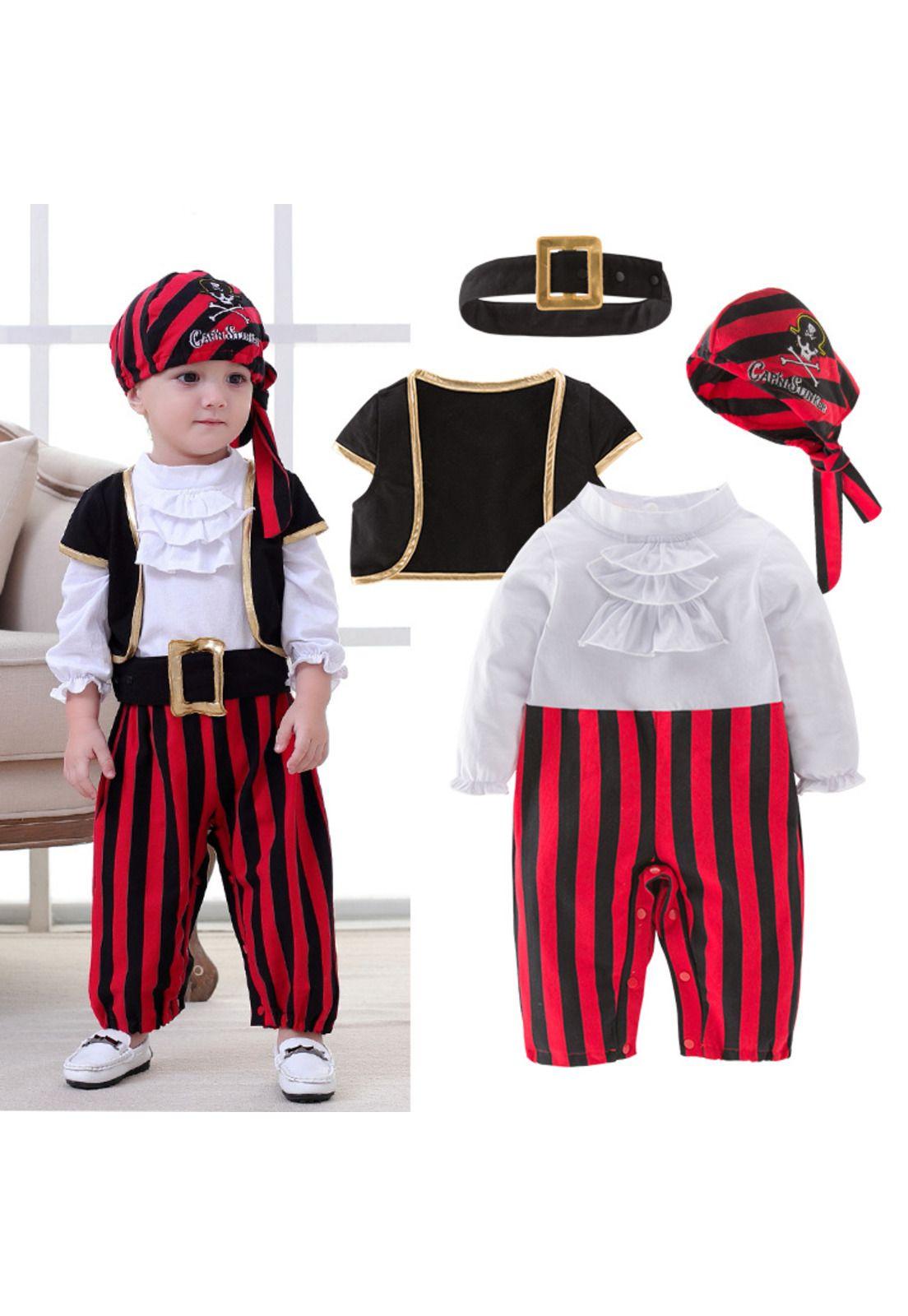 Disfraz Cosplay Pirata Bebé Infantil-3