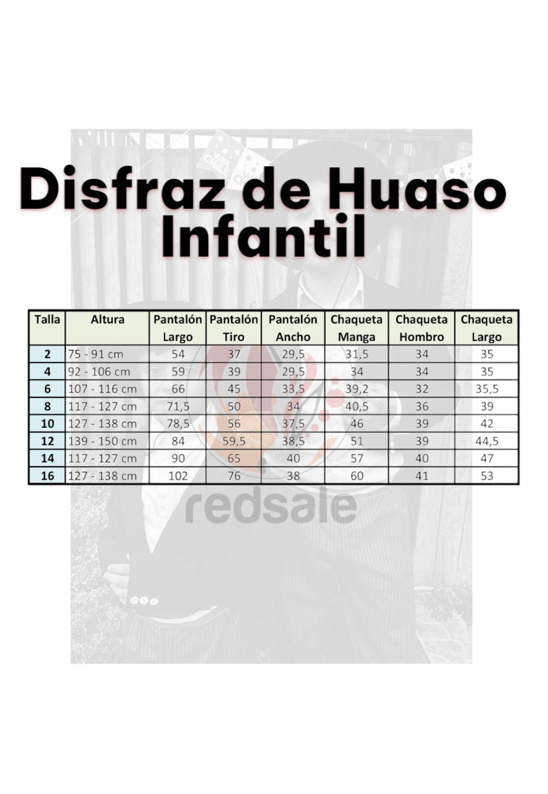 Traje Tipico Vestimenta Huaso Niño Fiestas Patrias Chile-8