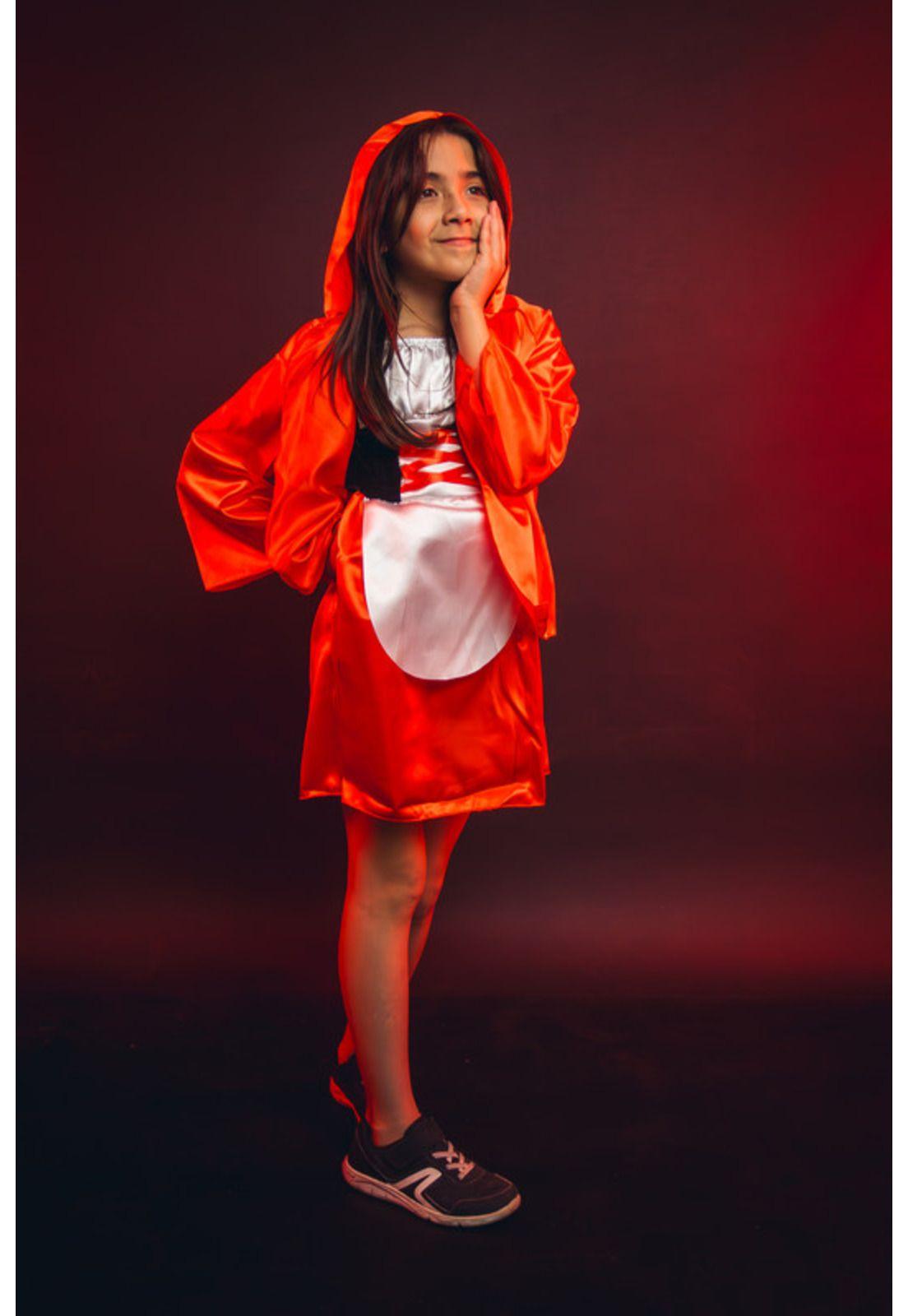 Disfraz Infantil Caperucita Roja Cuento Niñas Pelicula-3