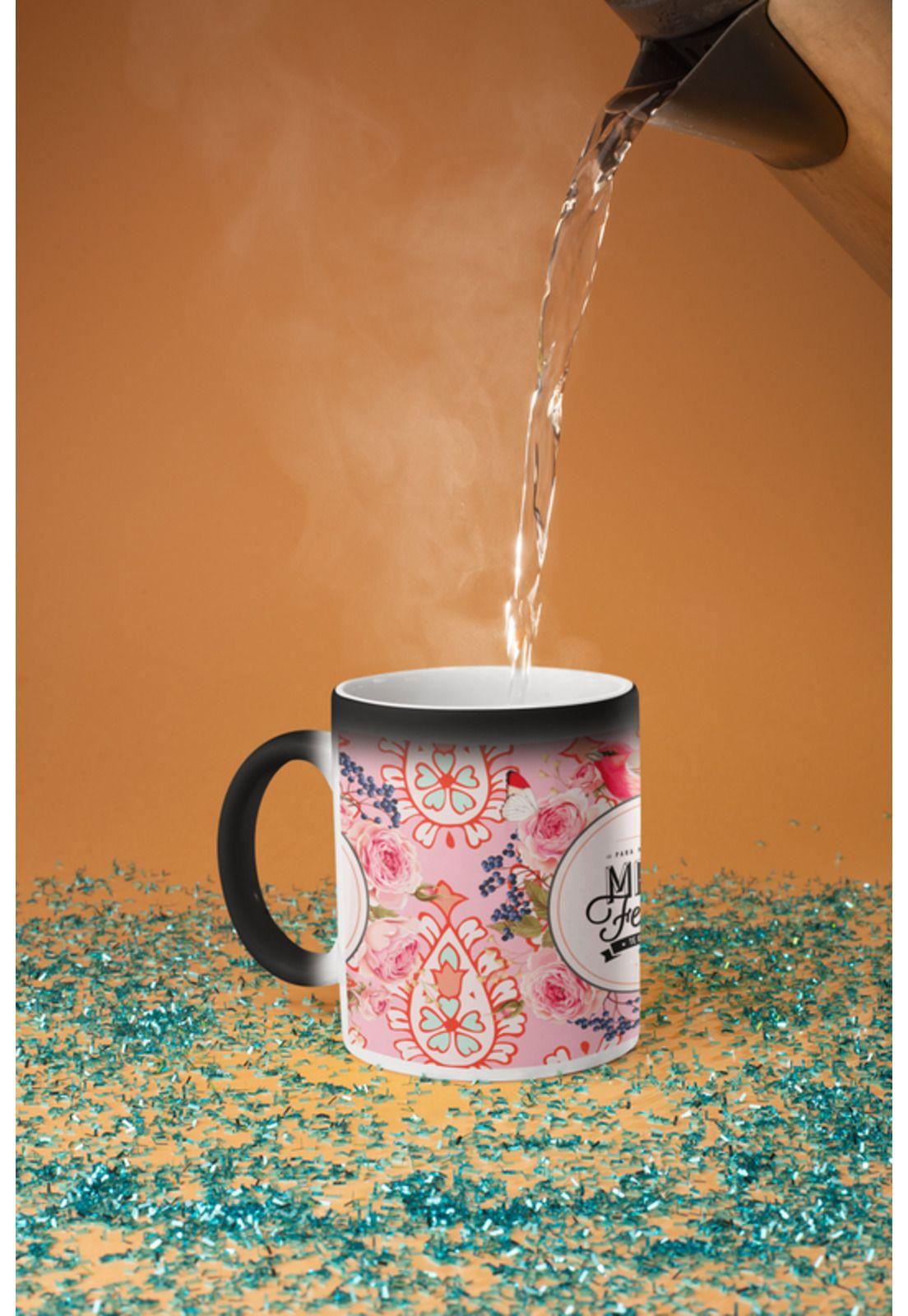 Taza Mágica Día de la Madre Floral Feliz Día Mamá-2
