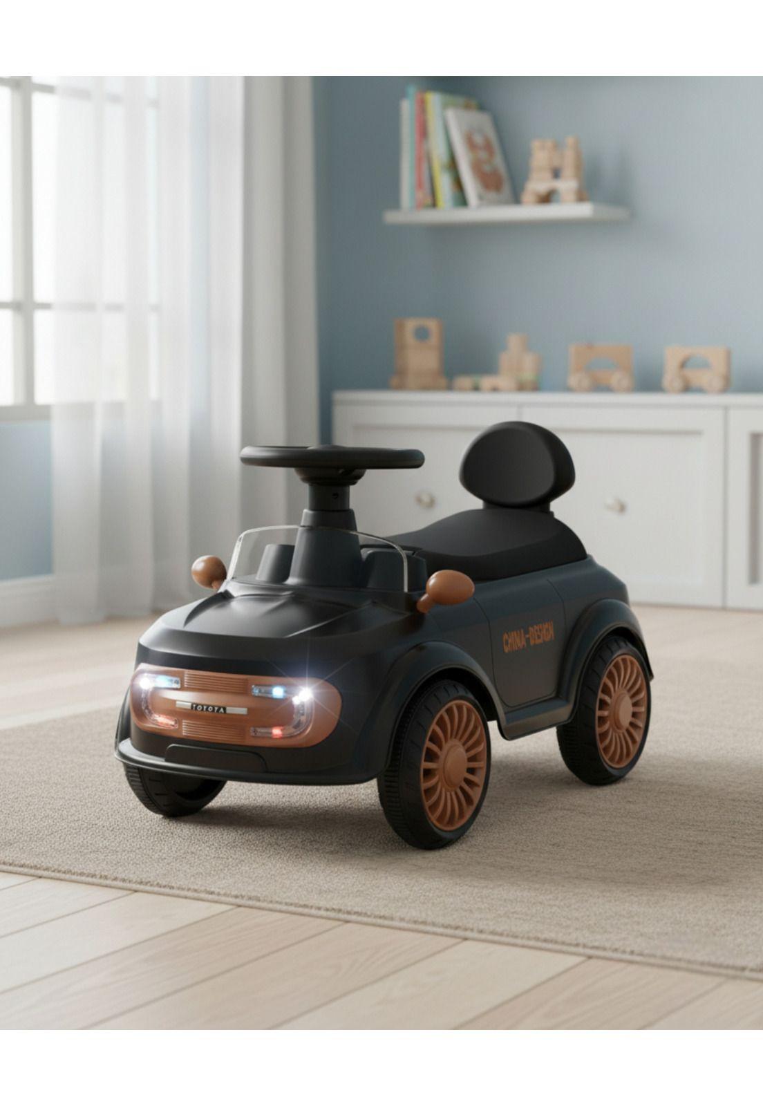 Auto Correpasillos Con Baúl Sonido Luces y Respaldo Infantil-2