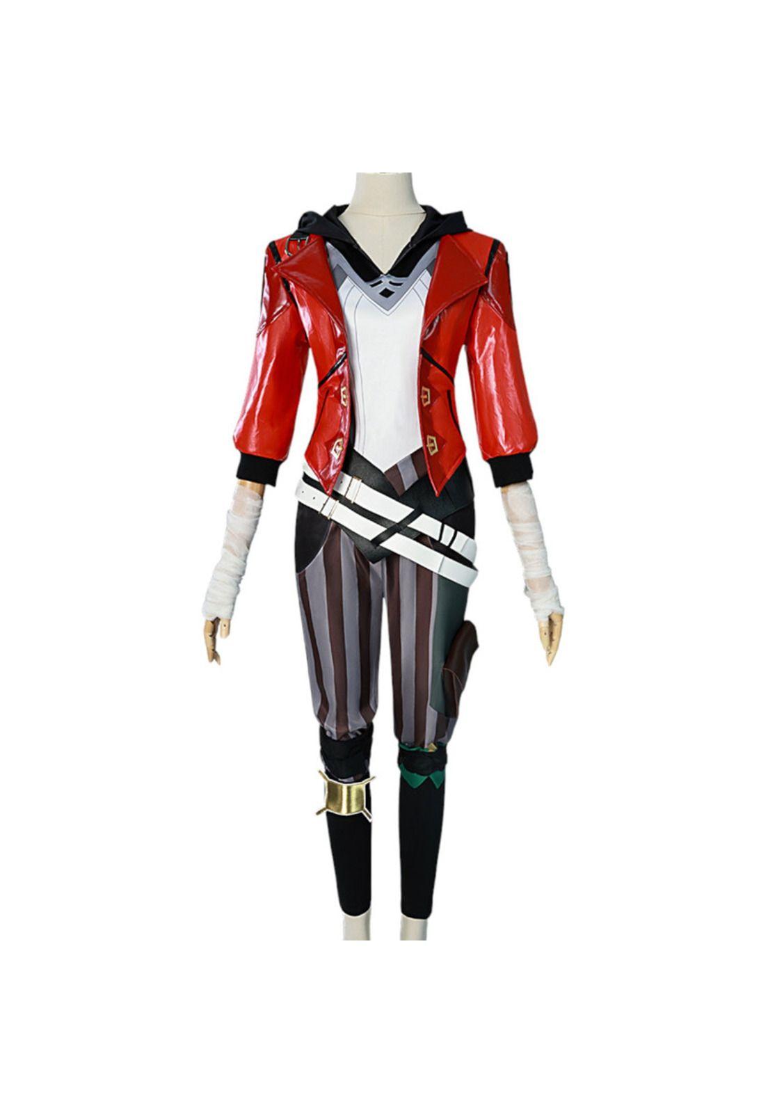 Disfraz Cosplay Vi LoL Violet Arcane Premium-0