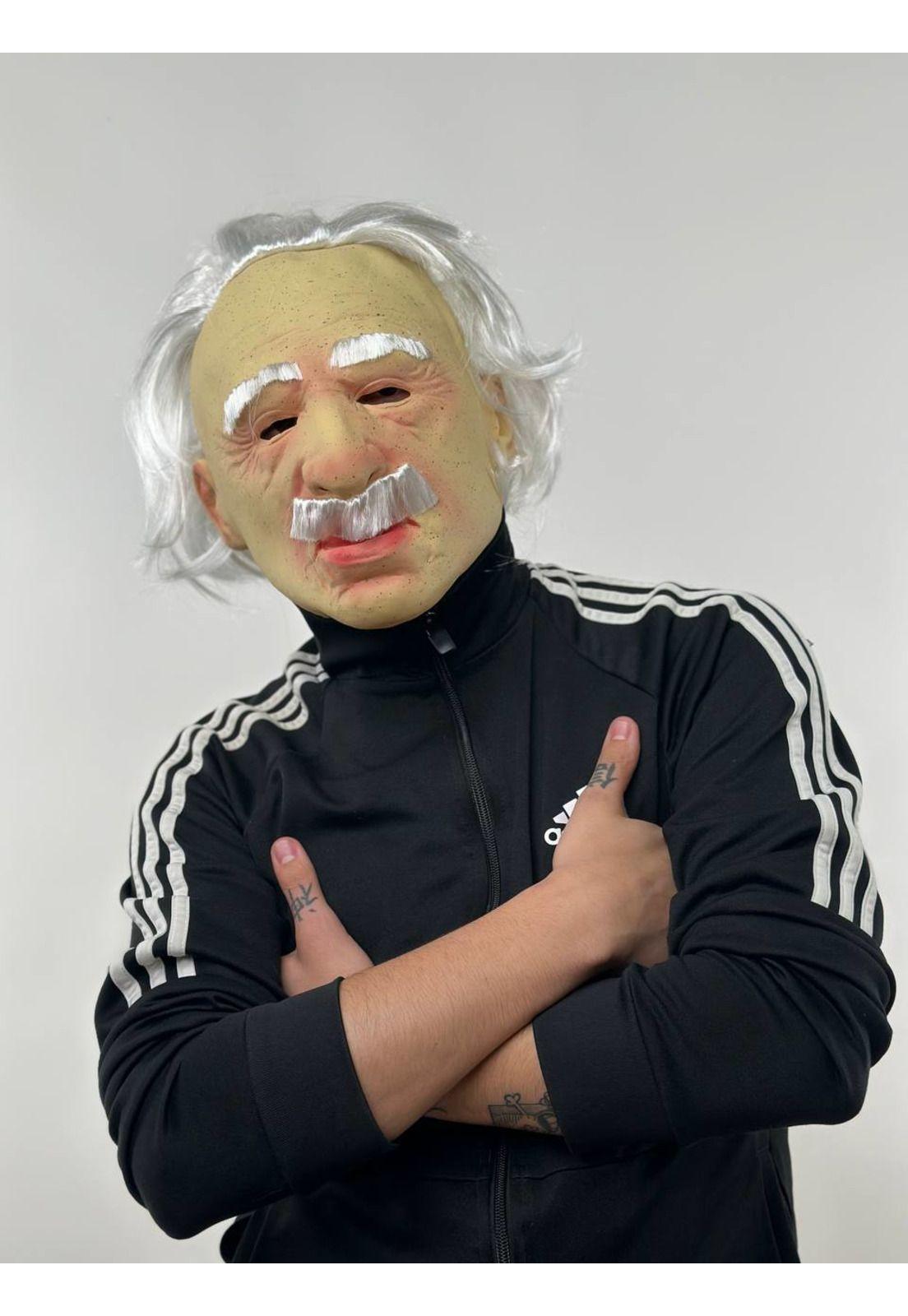Mascara Albert Einstein Cosplay Disfraz Genio Fisico-2