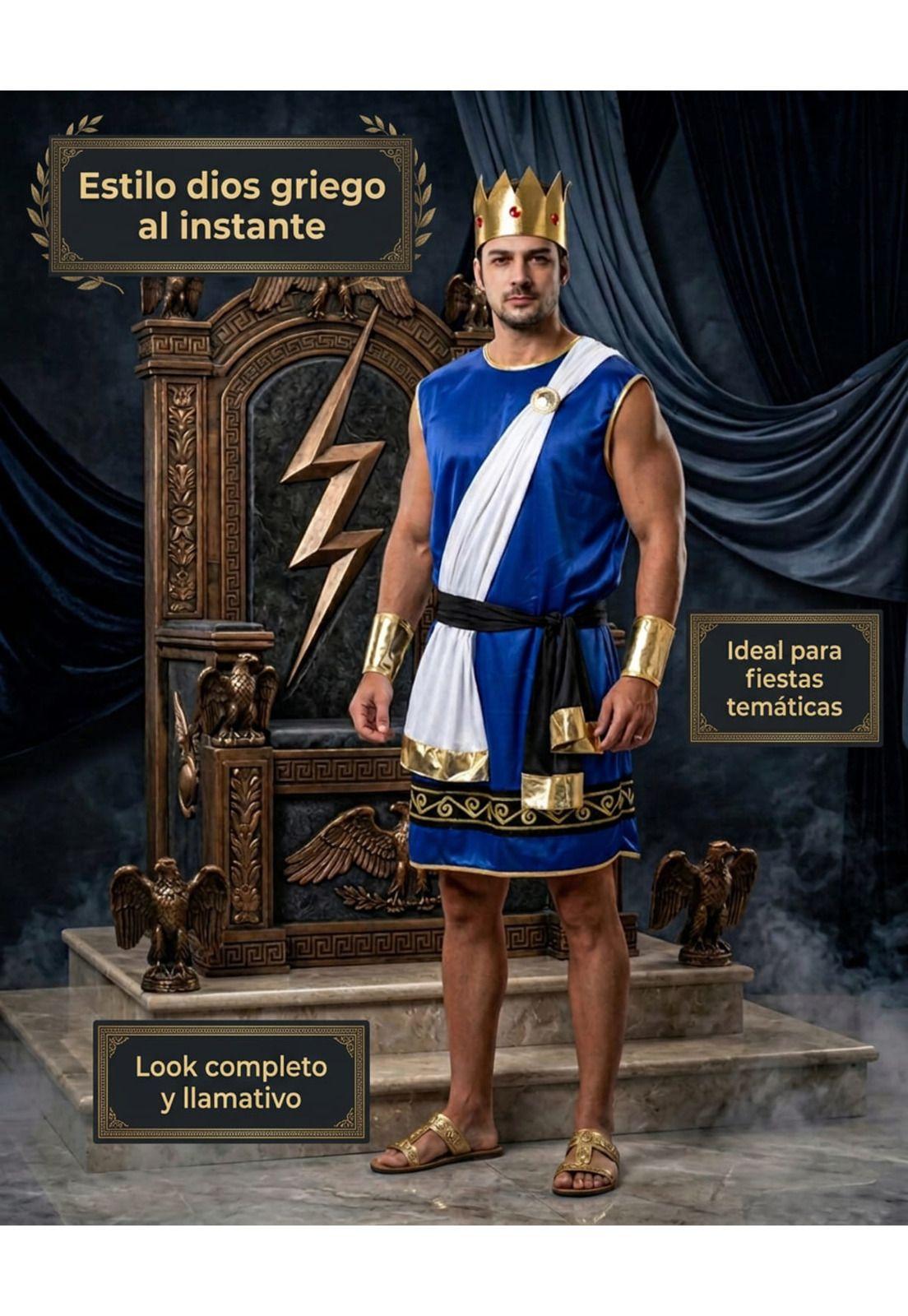 Disfraz Dios Griego Zeus Adulto-2