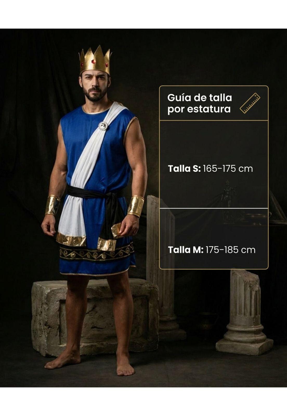 Disfraz Dios Griego Zeus Adulto-4