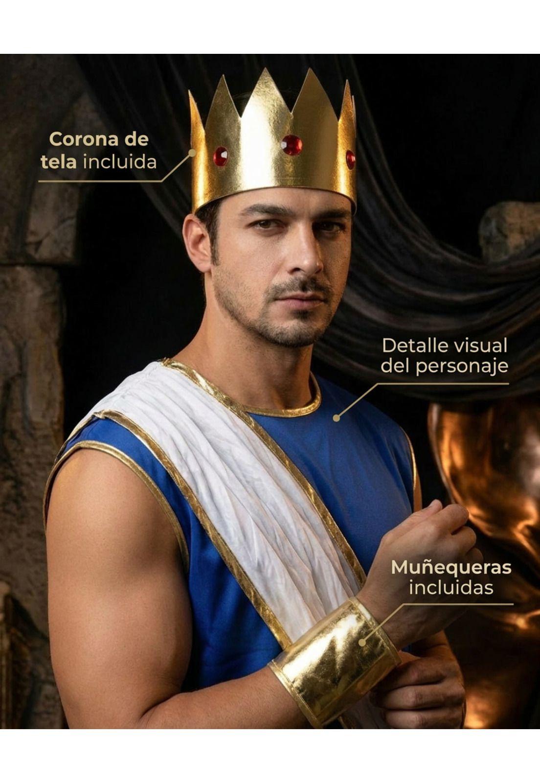 Disfraz Dios Griego Zeus Adulto-8