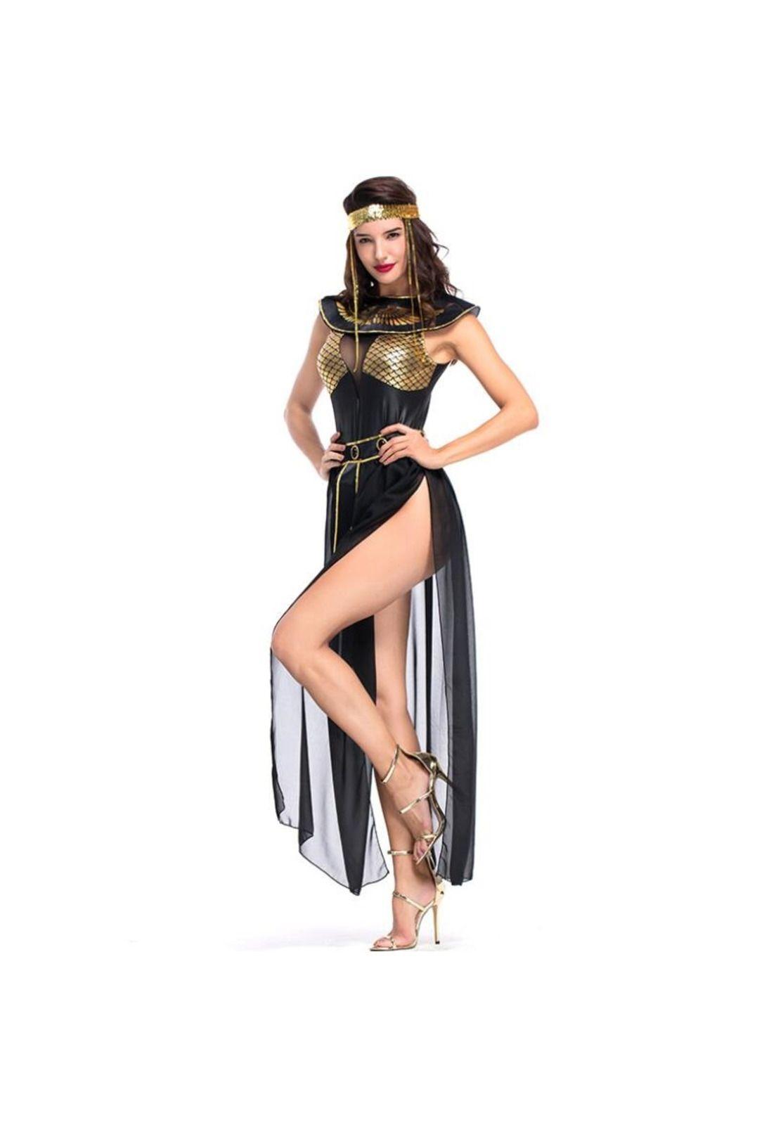 Disfraz De Mujer Faraona Egipcia Cleopatra Halloween-3