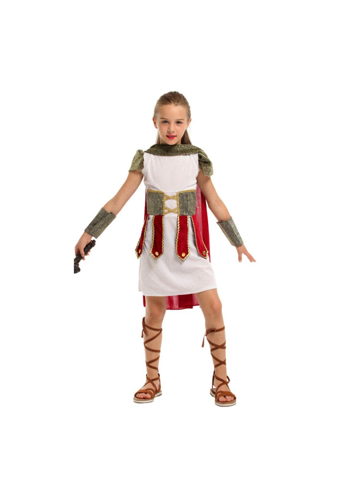 Disfraz Cosplay Gladiadora Infantil para niñas -1
