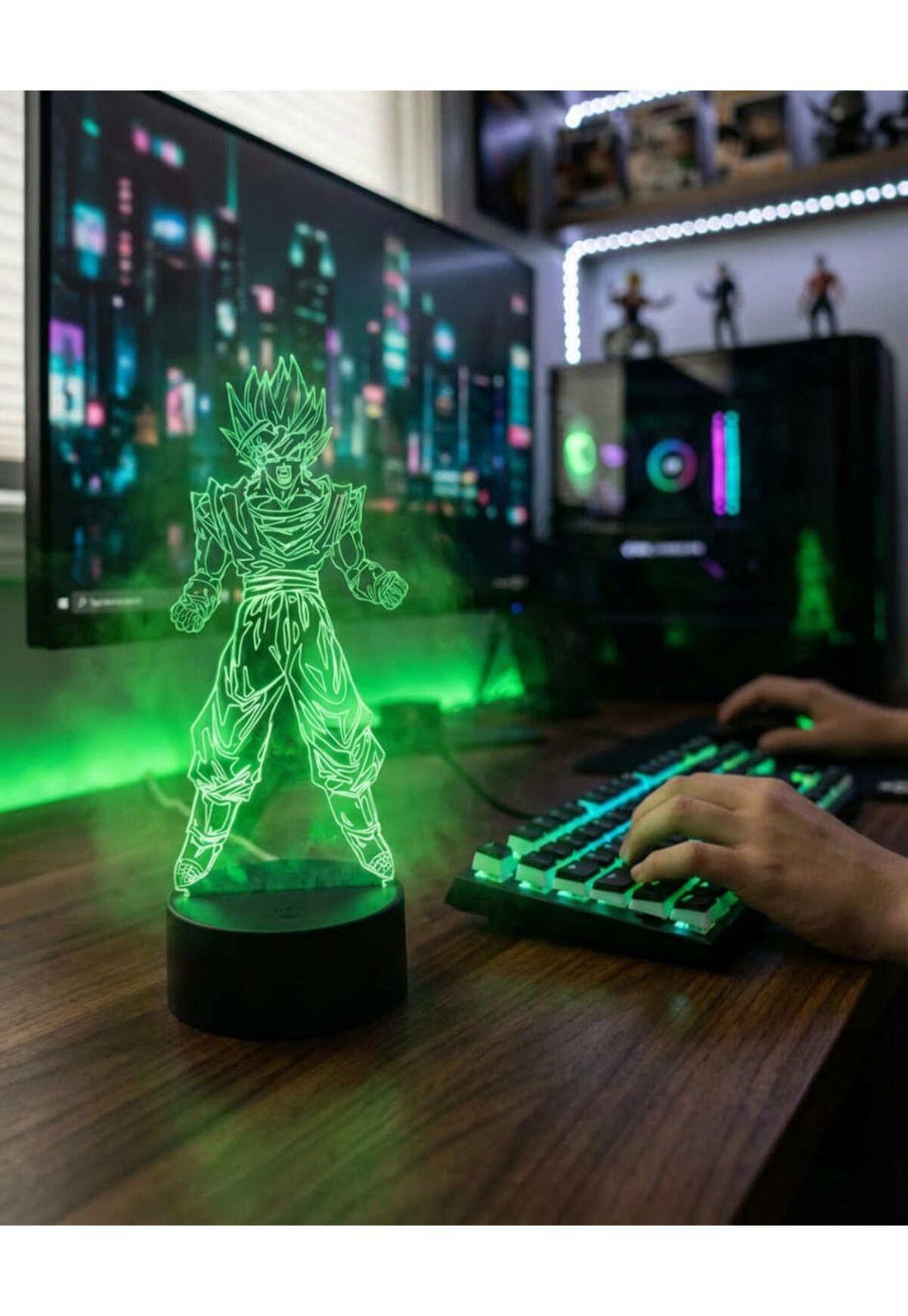 Lampara 3D Goku Ultra Instinto-2
