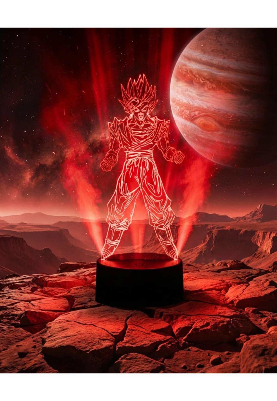 Lampara 3D Goku Ultra Instinto-6