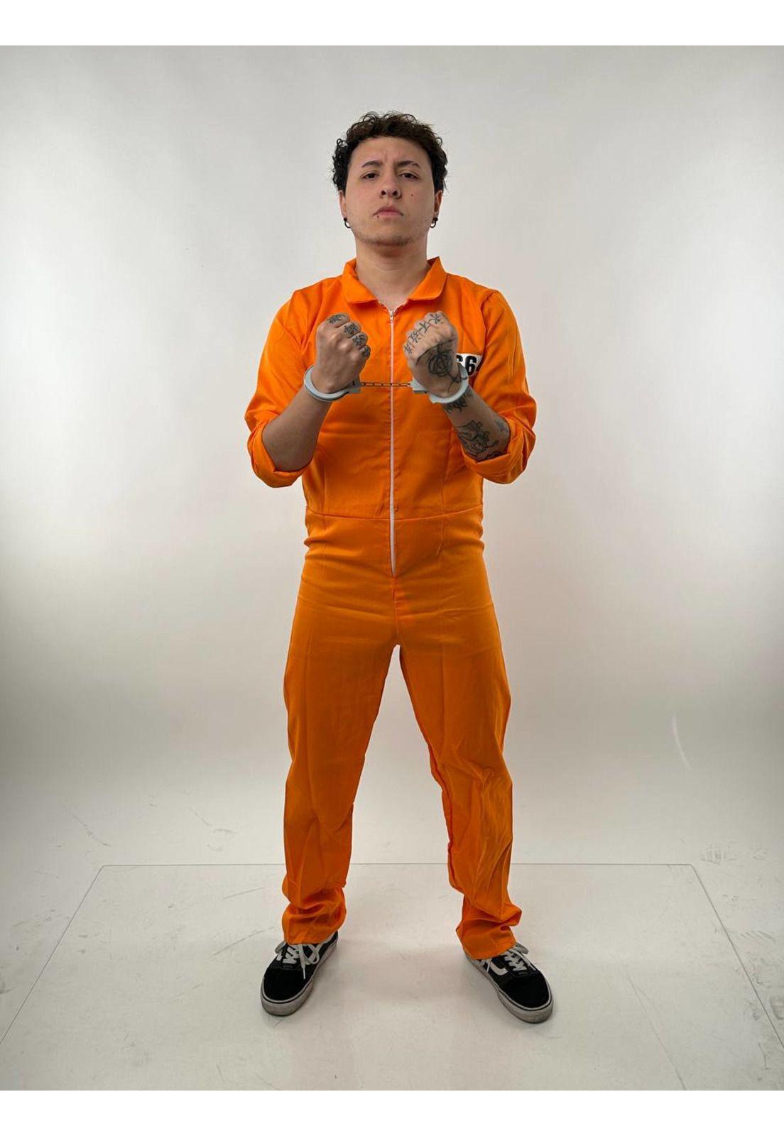 Disfraz Cosplay Convicto Prisionero-3