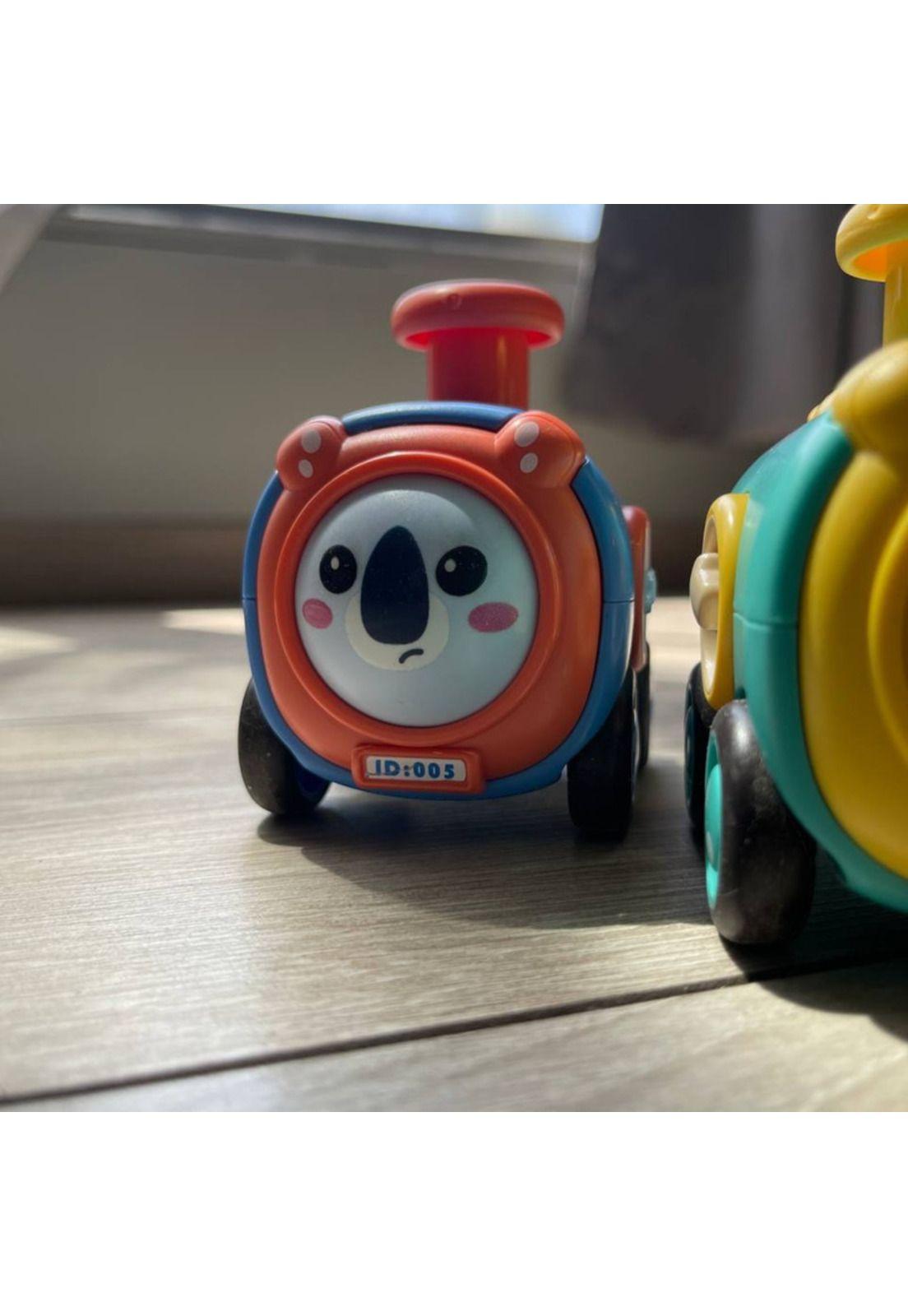 Juguete Set 3 Trenes Bebés Animales Interactivo-4