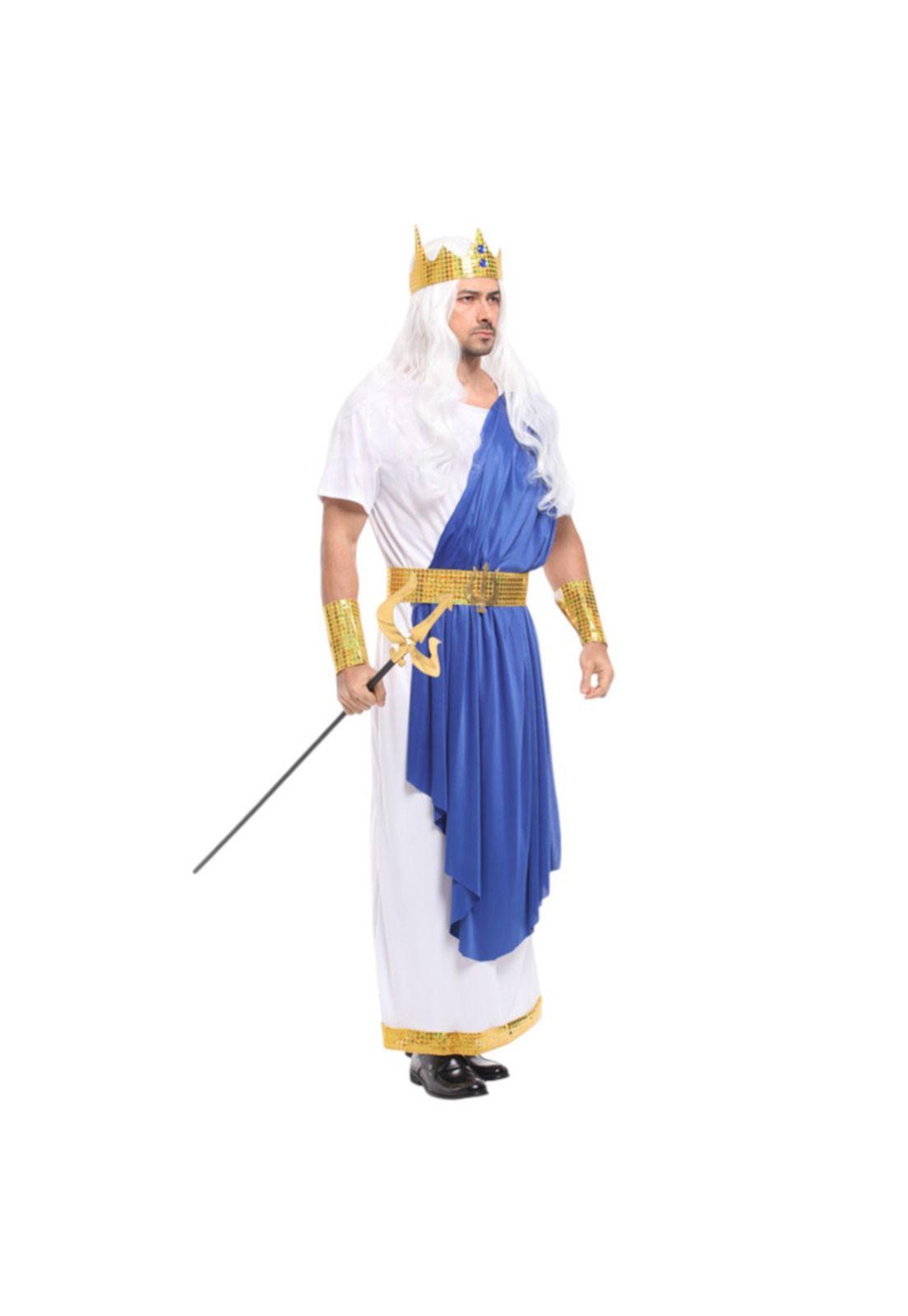 Disfraz Cosplay Poseion Dios del Mar Griego-2