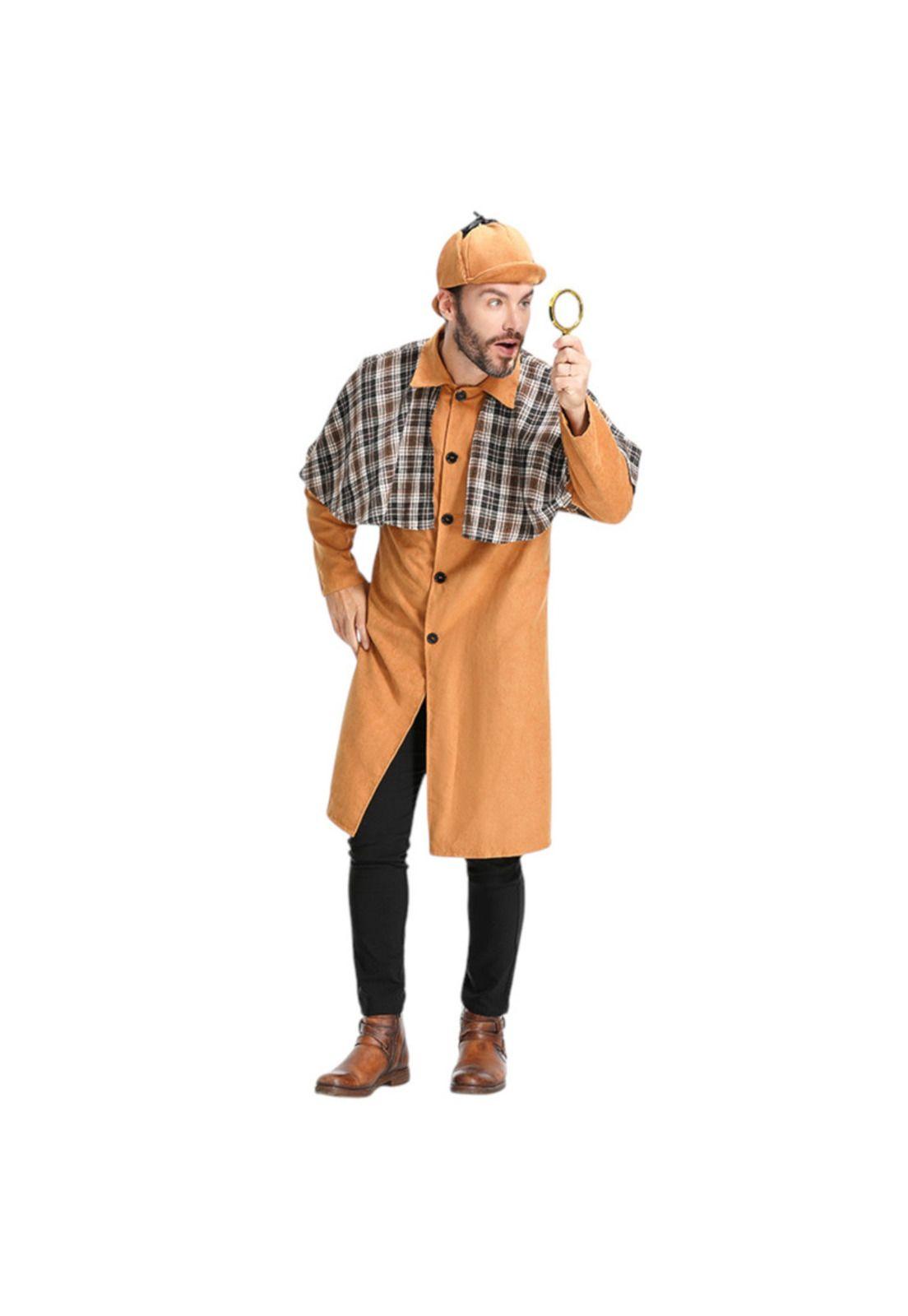 Disfraz Cosplay Detective Clasico Adulto-2