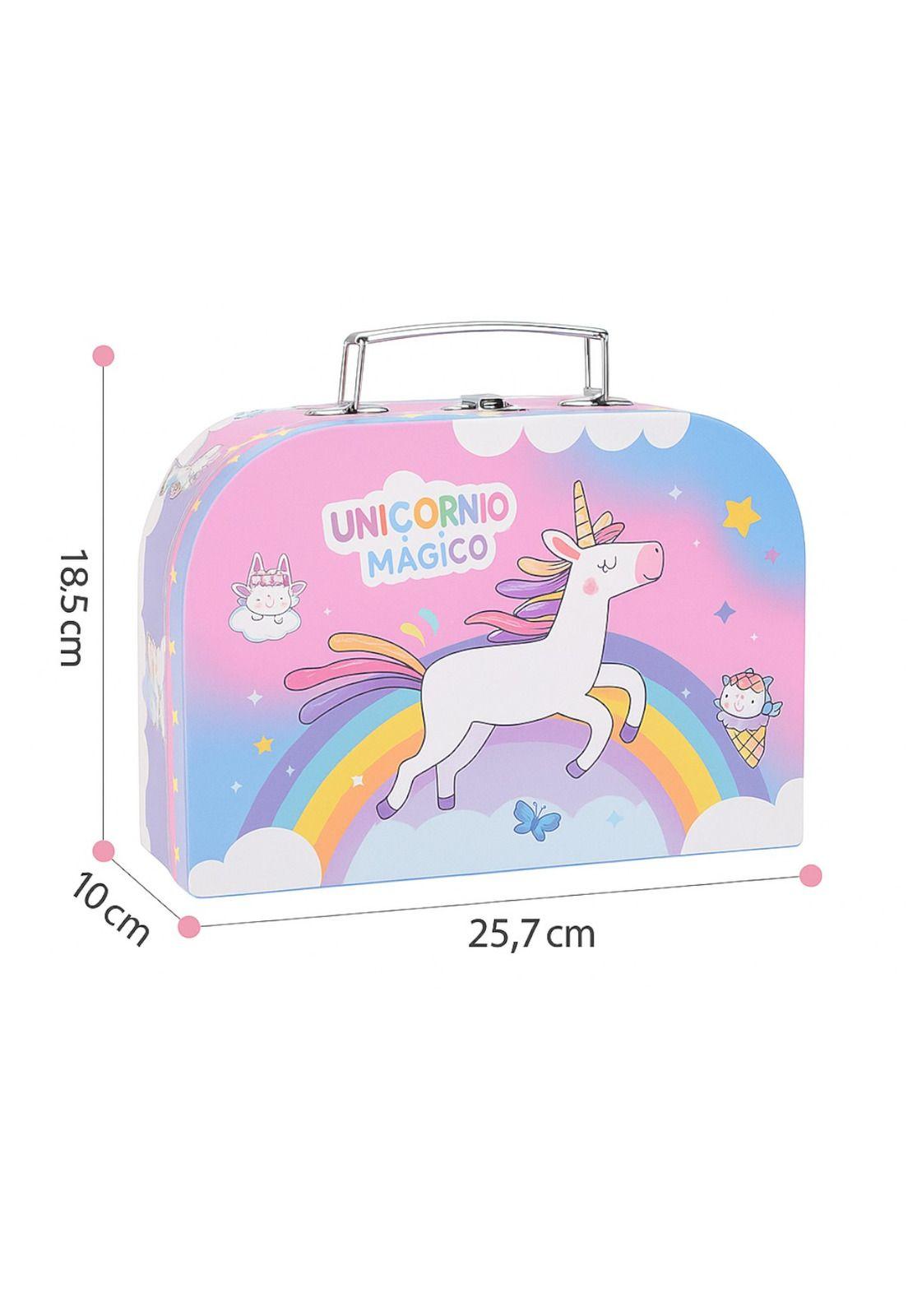 Maleta Juguete Unicornio Con Set Té Infantil Cocina-5