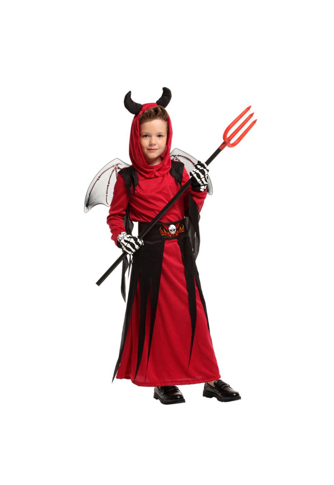 Disfraz Cosplay Diablo Demonio Infantil-0
