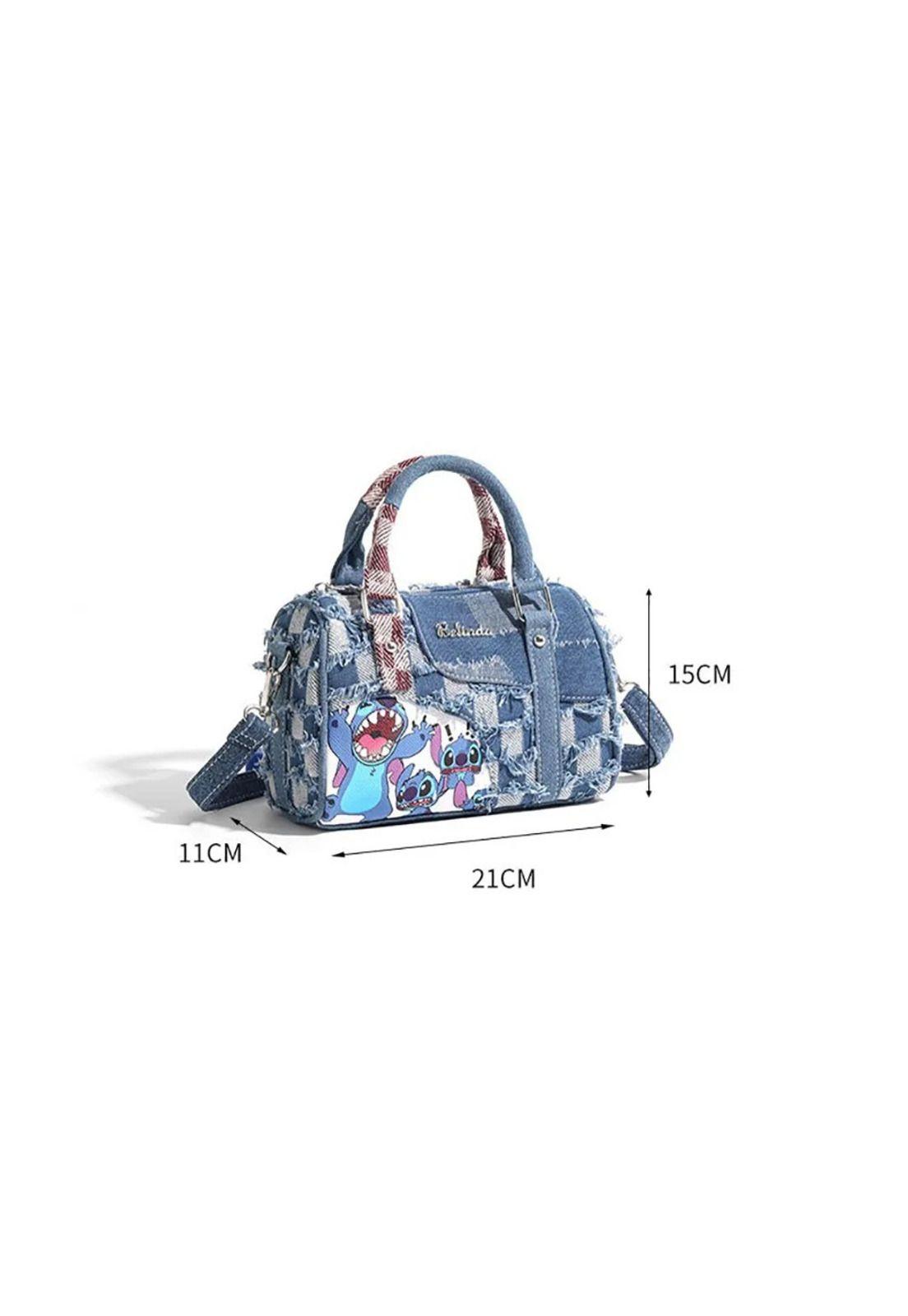 Cartera Bolso Stitch Estilo Urbano y Original para Mujer-6