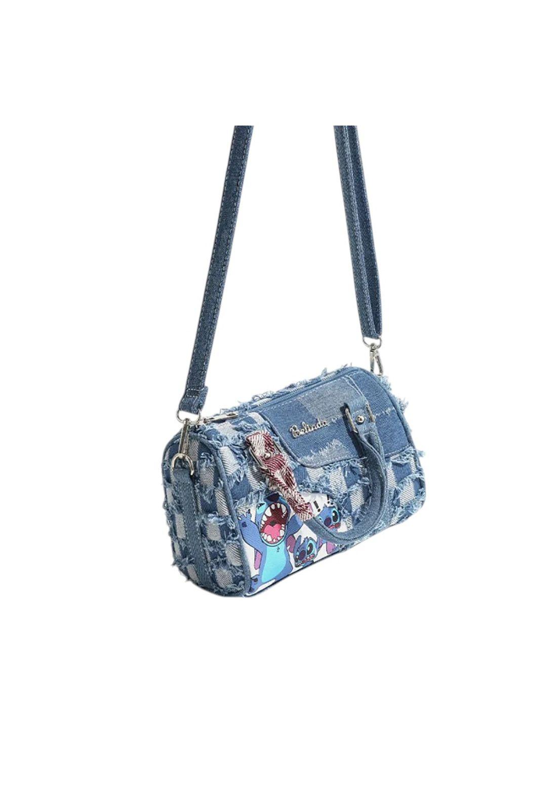 Cartera Bolso Stitch Estilo Urbano y Original para Mujer-7