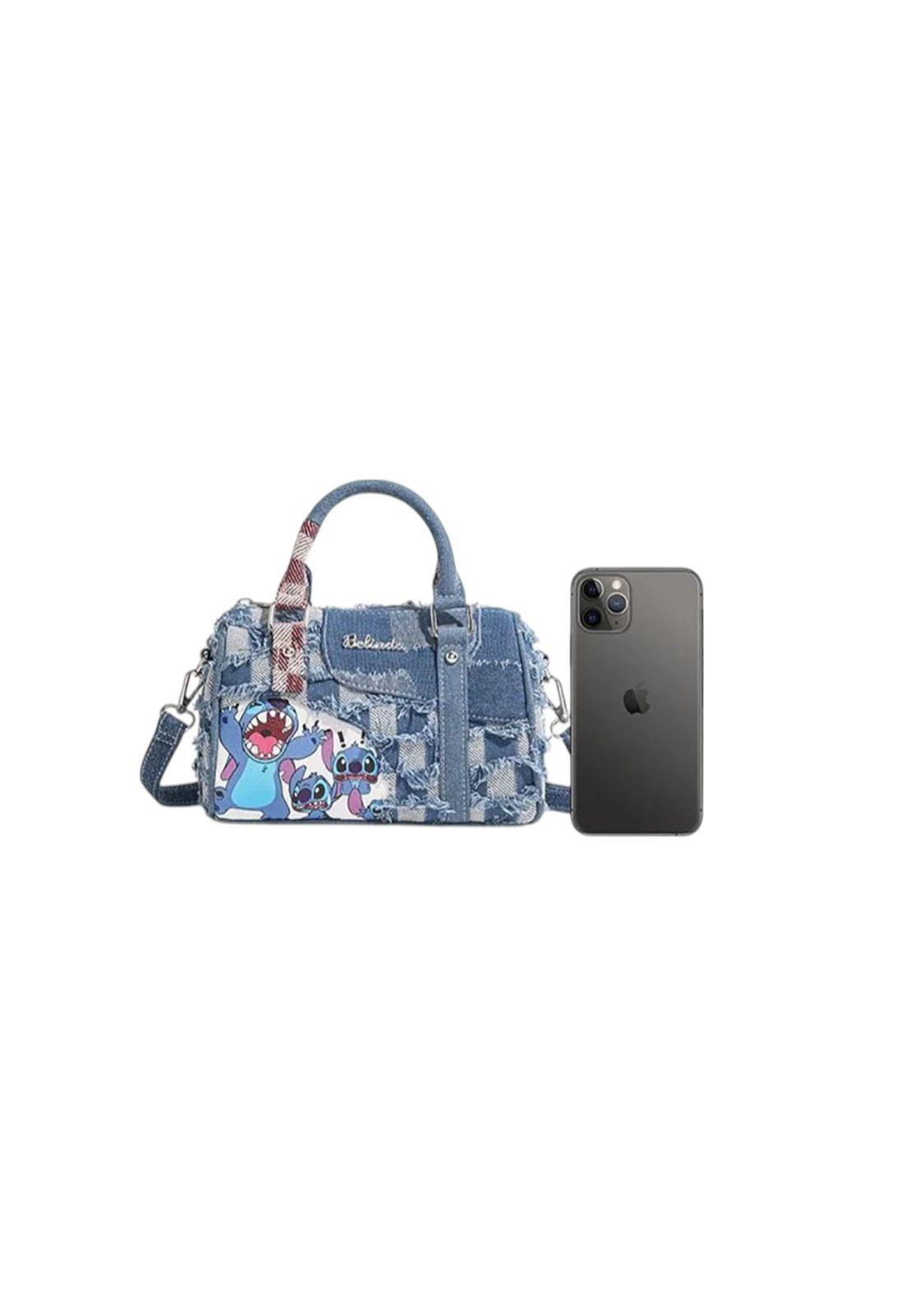 Cartera Bolso Stitch Estilo Urbano y Original para Mujer-9