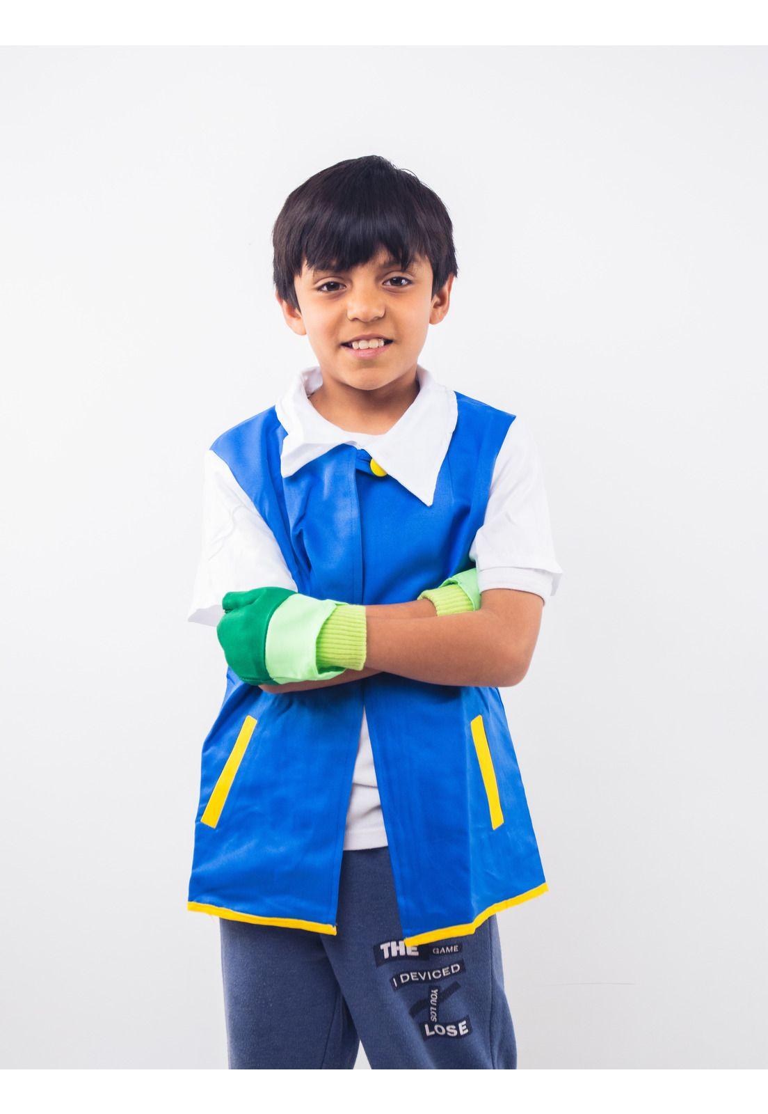 Disfraz de Ash Ketchum Pokemon para niños-3