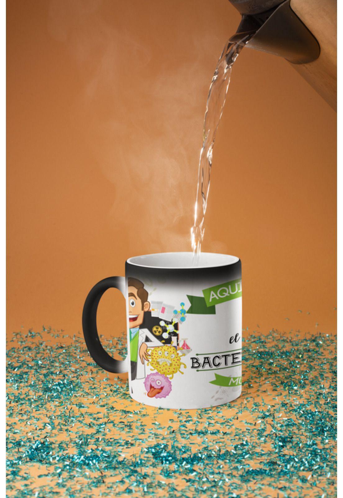 Taza Mágica para el Bacteriólogo Personalizado-2